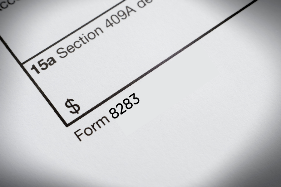 IRS Tax Form 8283: Reporting Your Donation to the IRS
